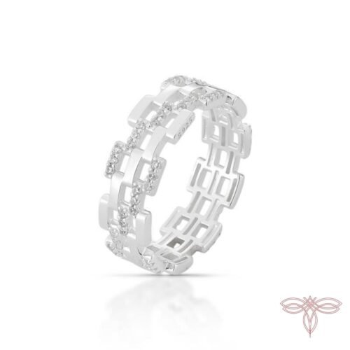 ANEL CORRENTE CRAVEJADO