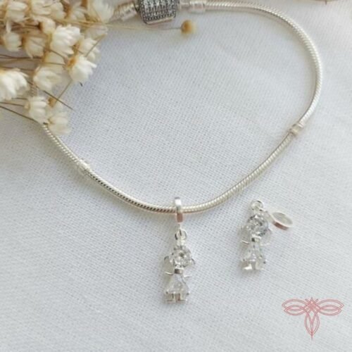 BERLOQUE MENINA DE ZIRCÔNIA