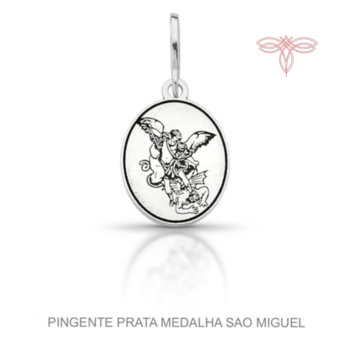 Pingente Medalha de São Miguel
