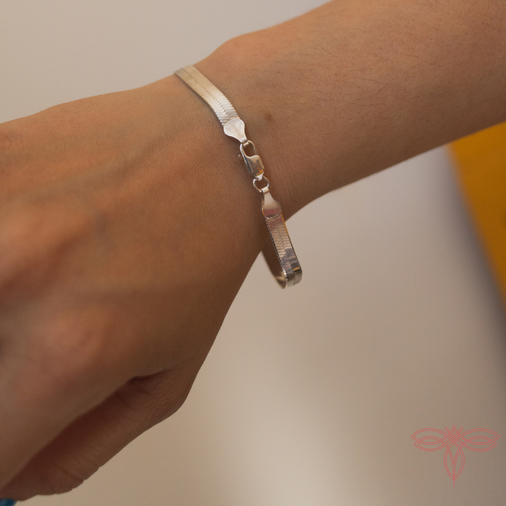 Pulseira Laminada Lisa