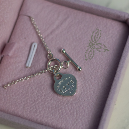 Colar Tiffany & Co. Gravatinha