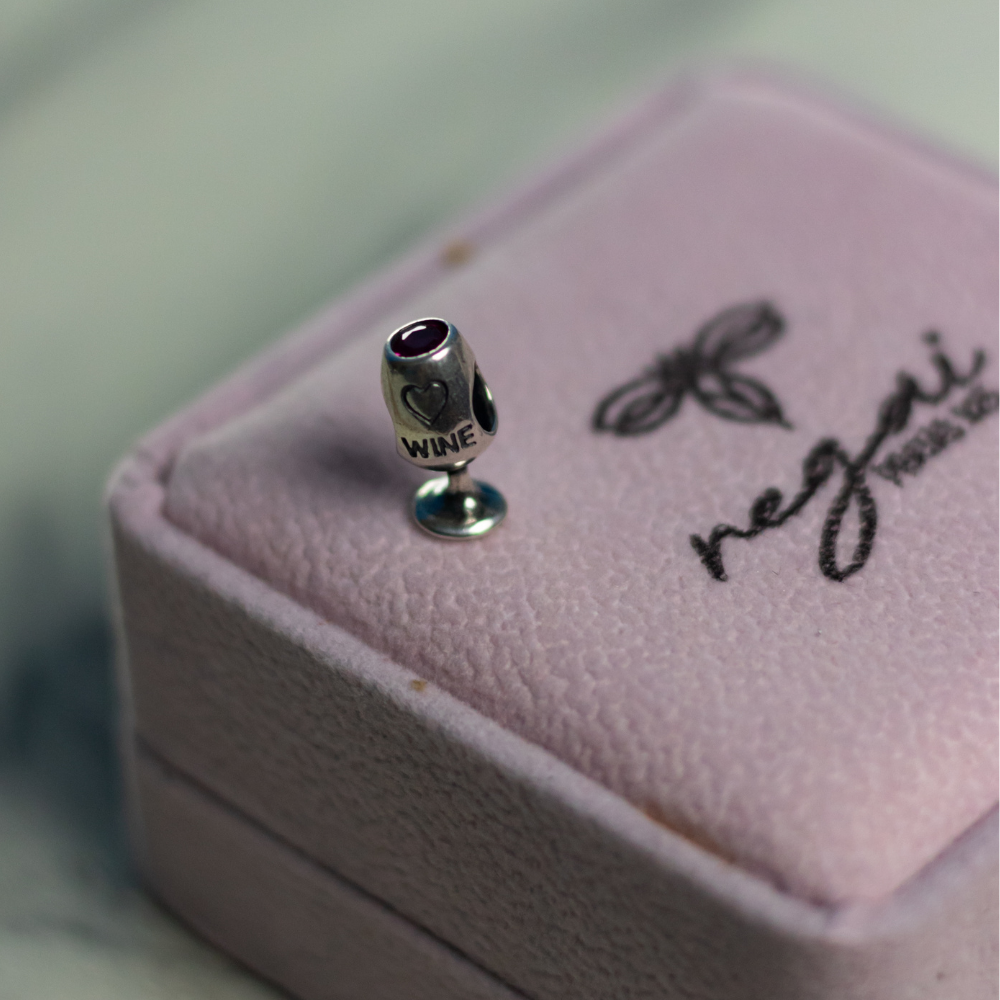 Berloque Taça de Vinho