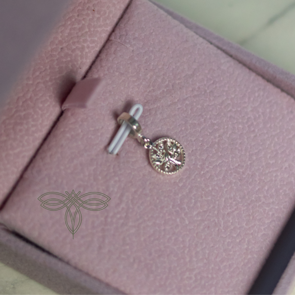 Berloque Árvore da Vida Cravejado