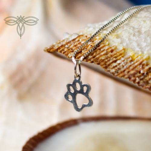 Colar Patinha de Cachorro Vazado