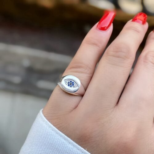 Anel Mindinho Olho G