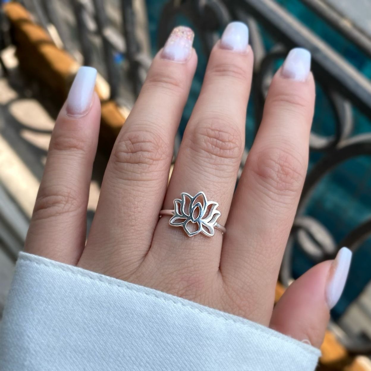 Anel Flor de Lótus