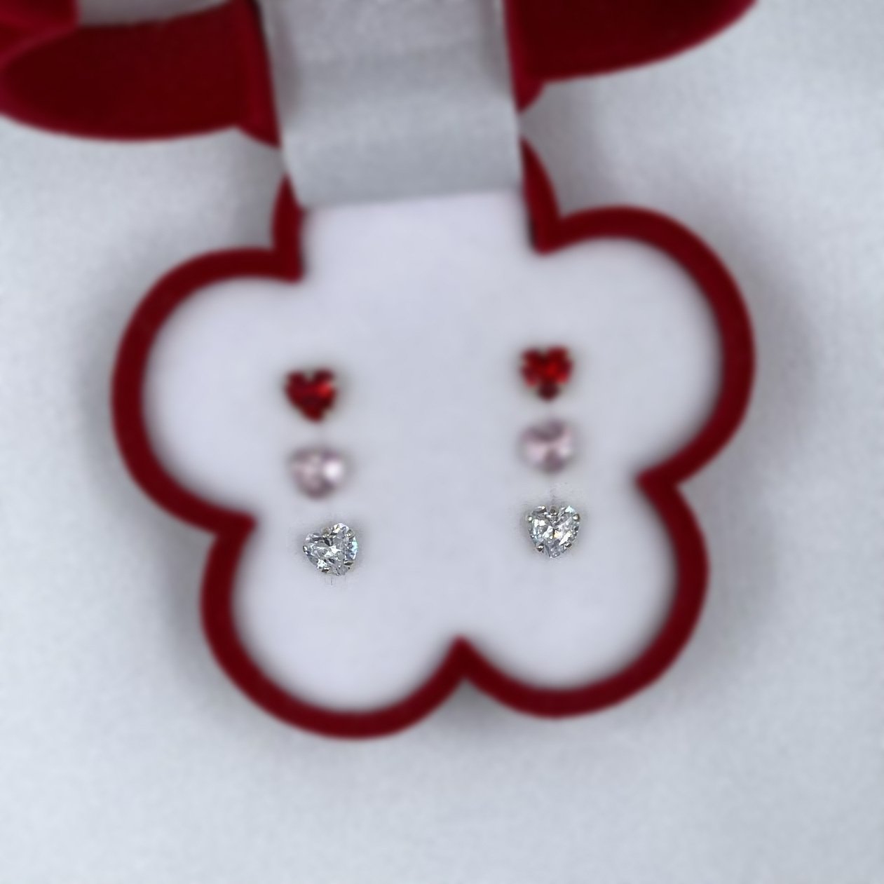 Brinco Baby Ponto Luz Coração