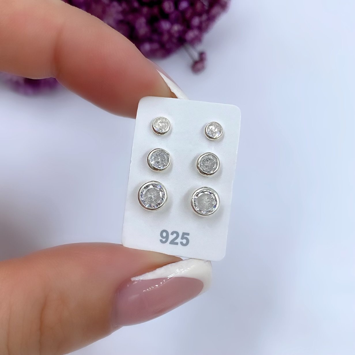 Trio Brinco Inglesa Cristal