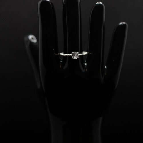 Anel Solitário Pandôra