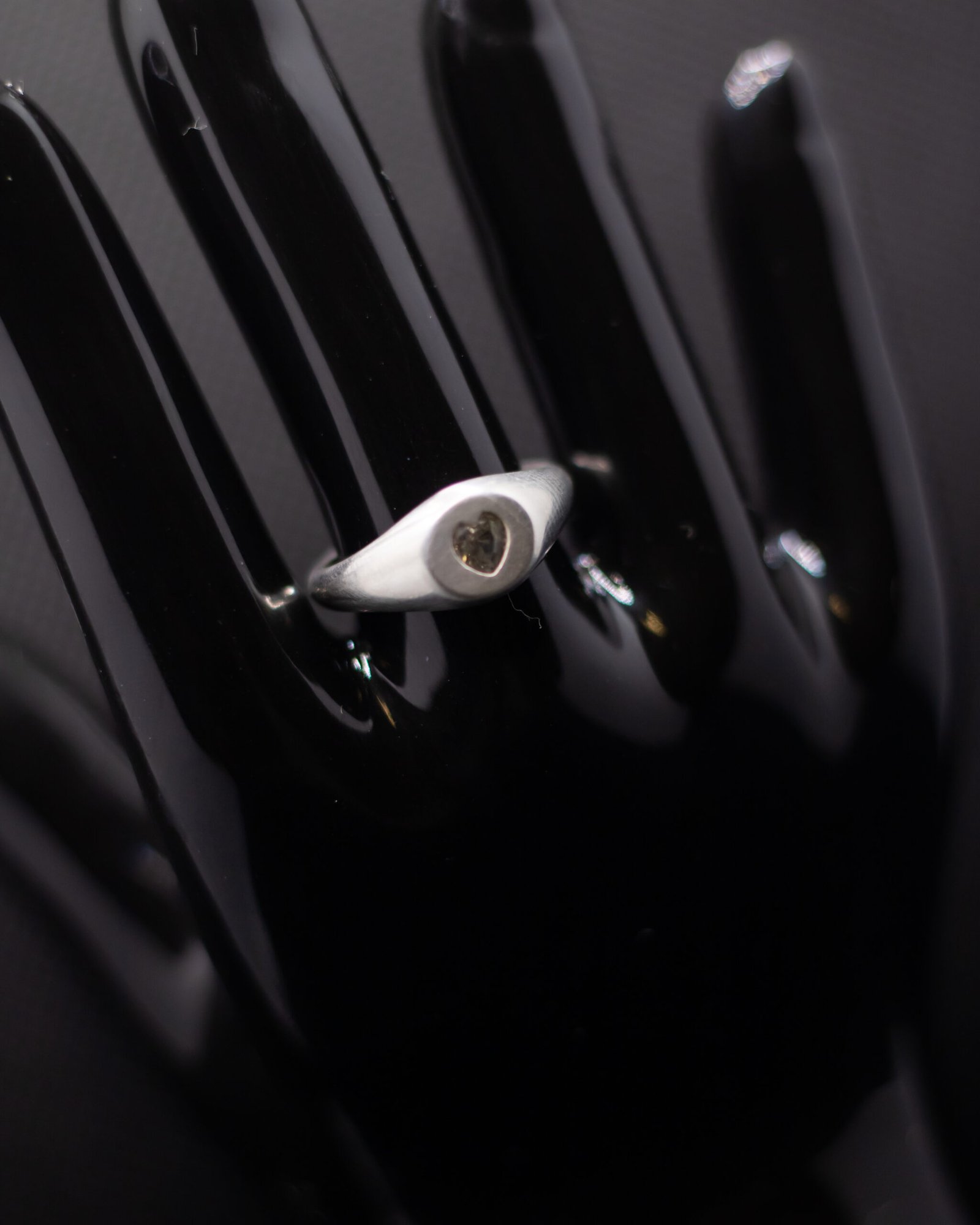 Anel Sinete Coração