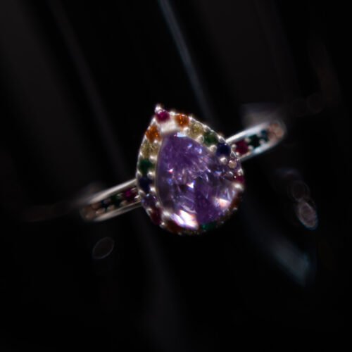 Anel Gota Luxo Colors