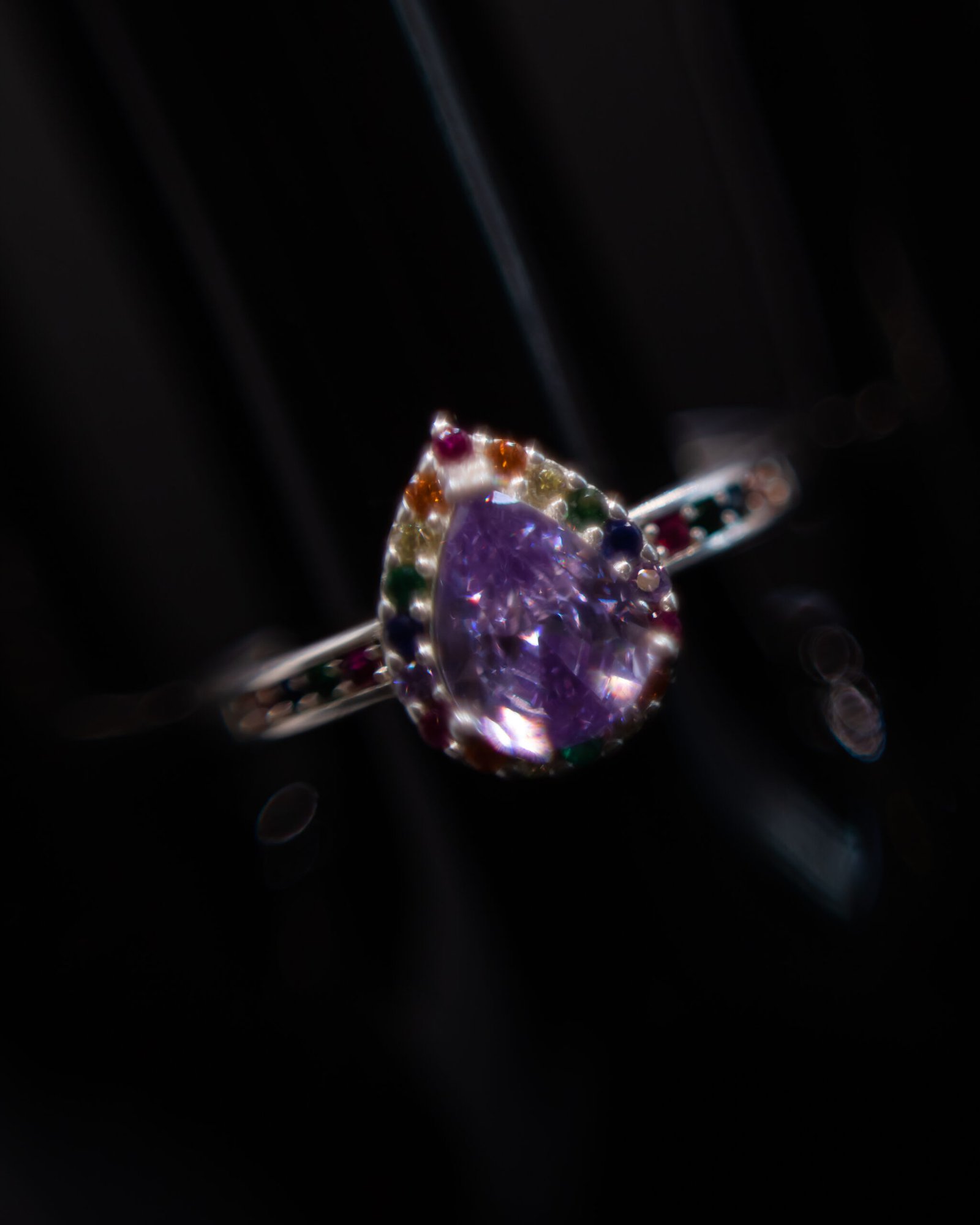 Anel Gota Luxo Colors